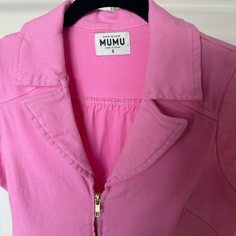 SHOW ME YOUR MUMU Outlaw Romper in Pink - Picture 4 of 5